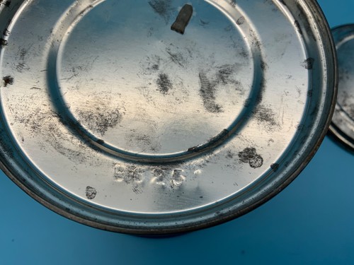 Antique PLANTERS Rare 13.5 oz w LID! Cocktail Salted Peanuts Tin Empty - Picture 11 of 11