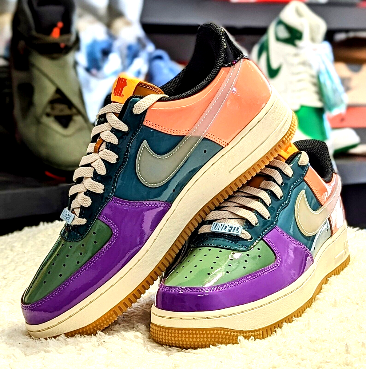 Nike Air Force 1 Low x Undefeated Celestine Blue 2022 dv5255-500