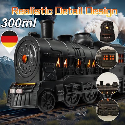 300ml Luftbefeuchter Mini Train Shape Essential Oil Diffuser Aroma Diffuser Gift