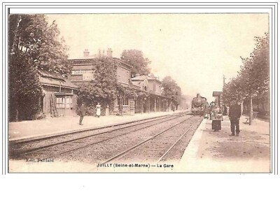 77.JUILLY.LA Gare.train