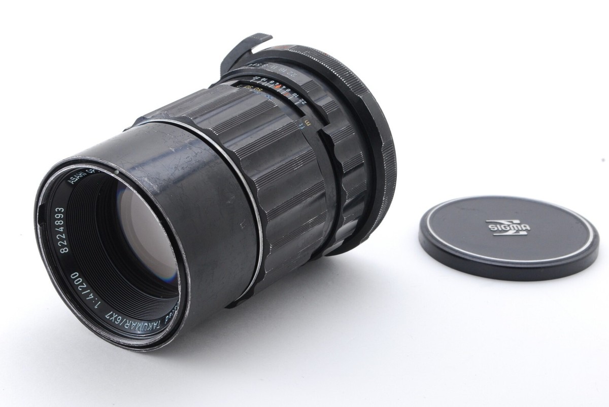Exc】PENTAX 6x7 SMC TAKUMAR 200mm f/4 for 67 Telephoto MF