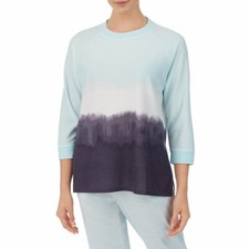 Secret Treasures Women's 3/4 Raglan Sleeve Sleep Top Multi Size M 8-10 