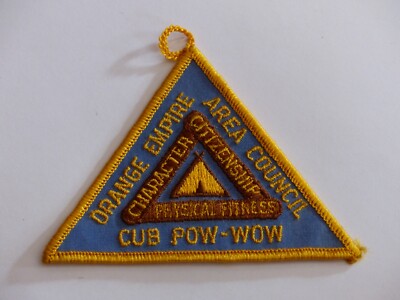Unused Vintage Orange Empire Area Council Calif. Boy Scout BSA Patch Cub Pow-Wow