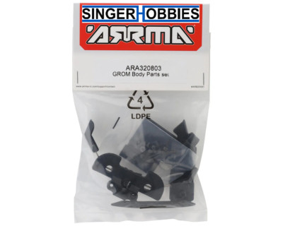 ARRMA ARA320803 Monster Truck Body Accessory Set GRANITE GROM 1/18 HH
