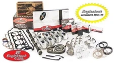 HPK350 CHEVY SBC 350 Early PERFORMANCE MASTER OVERHAUL KIT FLAT TOP