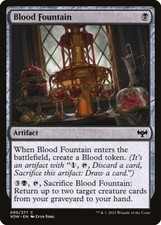 Blood Fountain 1x MtG Innistrad: Crimson Vow SP/NM
