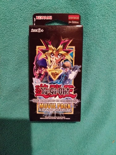 Yu-Gi-Oh! Movie pack The Dark side of dimension En Français 1st Edition  Scellé
