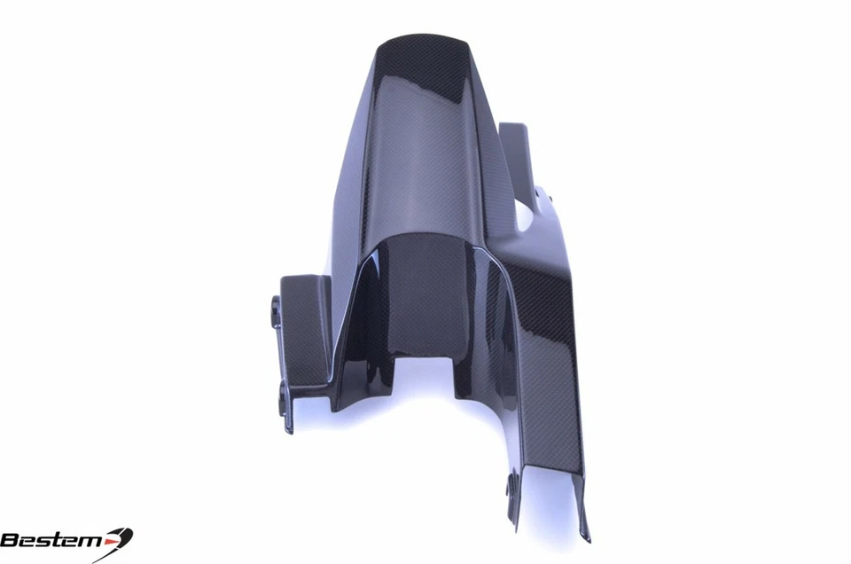 Guardabarros protector de cadena abrazador neumático trasero 100 % fibra de carbono Honda Grom 2012-2017 2016 Foto 3 de 4