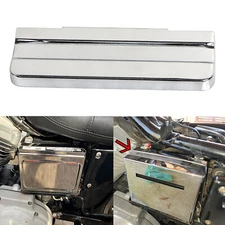 Chrome Top Battery Cover For Harley 97-03 Sportster 883 1200 Custom XL883C XLH