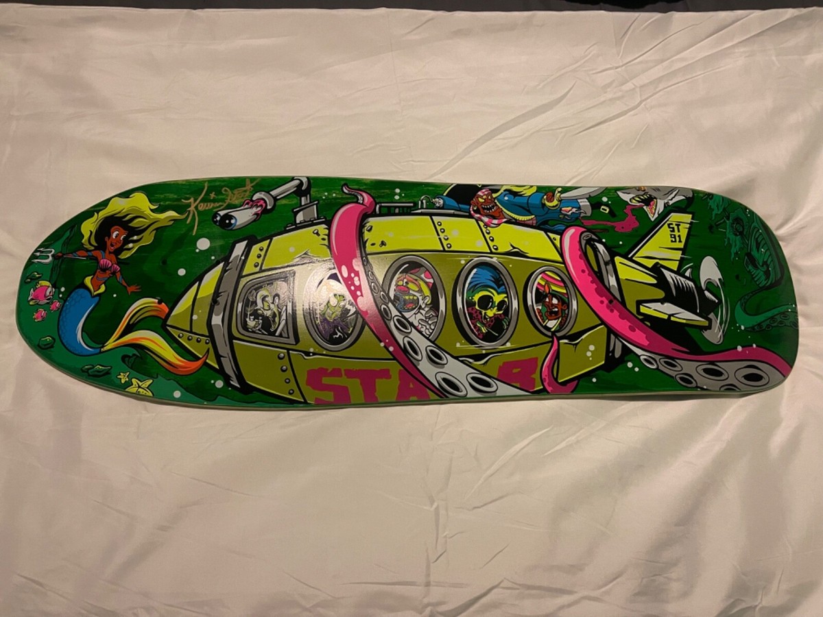KEVIN STAAB Signed Submarine Skateboard Deck Pirate | eBay