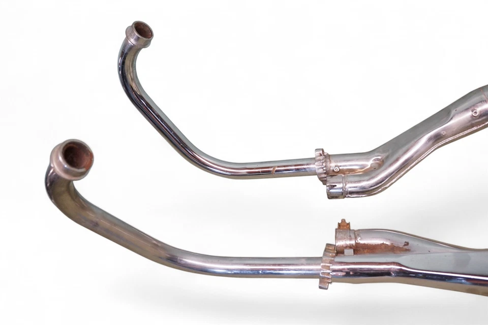 Suzuki GS750E GS750 GS 750 1982 cabezales de escape silenciadores tubos #7 *2628 Foto 2 de 4