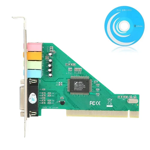 4 Channel 5.1 Surround 3D PCI Sound Audio Cards MIDI For PC Windows XP/7/8/10