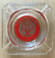 JAKE ANDREWS Limited 1999 USA PROMO GLASS ASHTRAY 4 x 4 for Time to Burn CD MINT