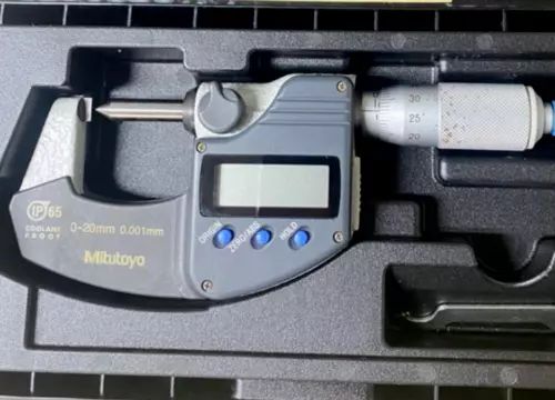 Mitutoyo 342-271 0 CHM-20MX Crimp Height Type Digital Micrometers