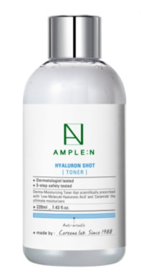 Coreana Ample:n Hyaluron Shot Toner 220ml Moisturizing K-Beauty