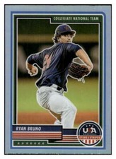 RYAN BRUNO ARC 2023 Stars & Stripes Silver #63 Pre-Rookie MLB Panini  ID:65087