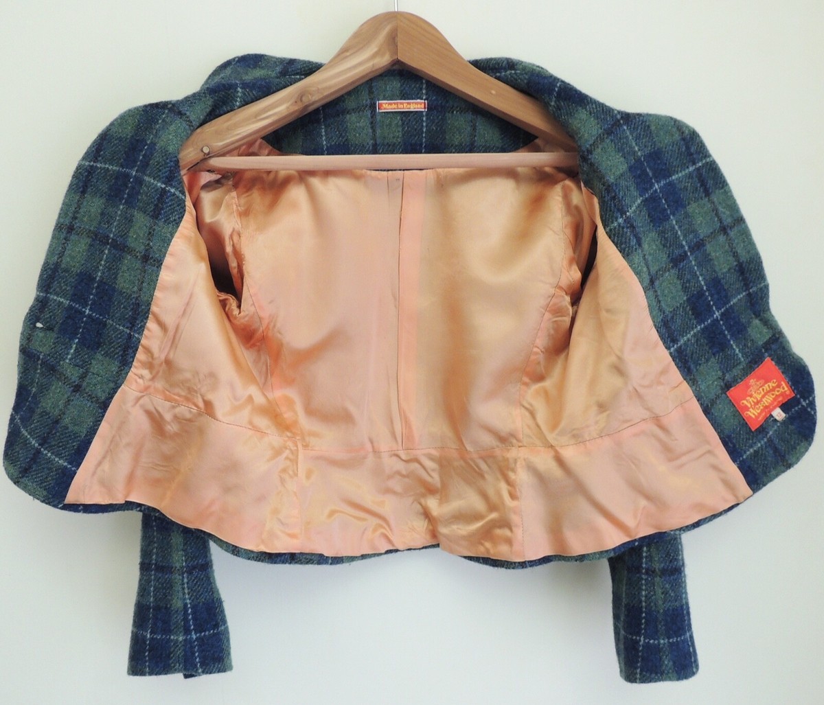 VIVIENNE WESTWOOD 1991 DRESSING UP - Douglas tartan color tweed  display picture 1