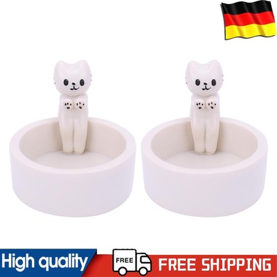 Kitten Aromatherapy Candlestick Resin Tabletop Cartoon Cat Decor Home Room Decor