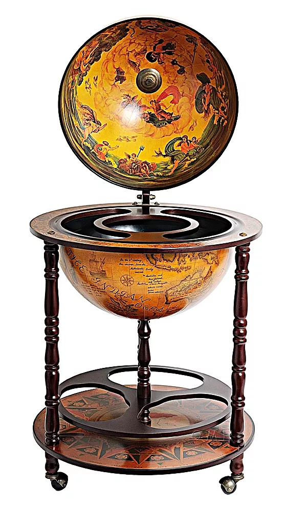 Globe drink cabinet 17 3 4 inches eBay