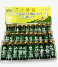 RED PANAX GINSENG EXTRACT 6000mg EXTRA STRENGTH 1 Box of 30 Bottles