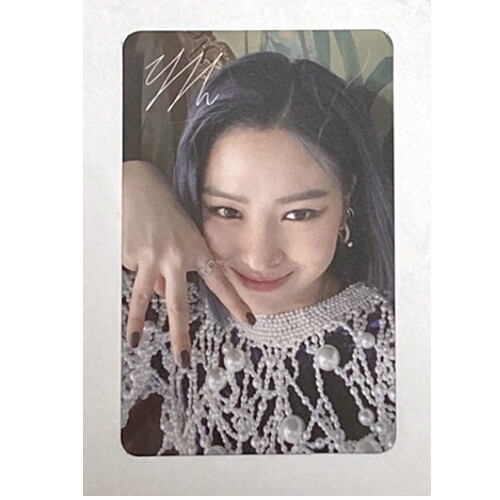 ITZY IT'zME soundwave特典 ポストカード レシート リュジン Itzy Ryujin Official 2nd Mini Album IT'z ME Photocard S