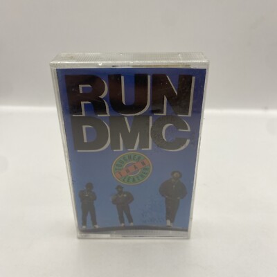 Run DMC Tougher Than Leather Cassette Tape 1988 Hip Hop Rap OG USA 1st SEALED