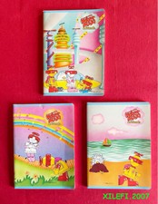 quaderni scuola vintage 1984 robot man lotto 3 pezzi cartorama scuola vintage   