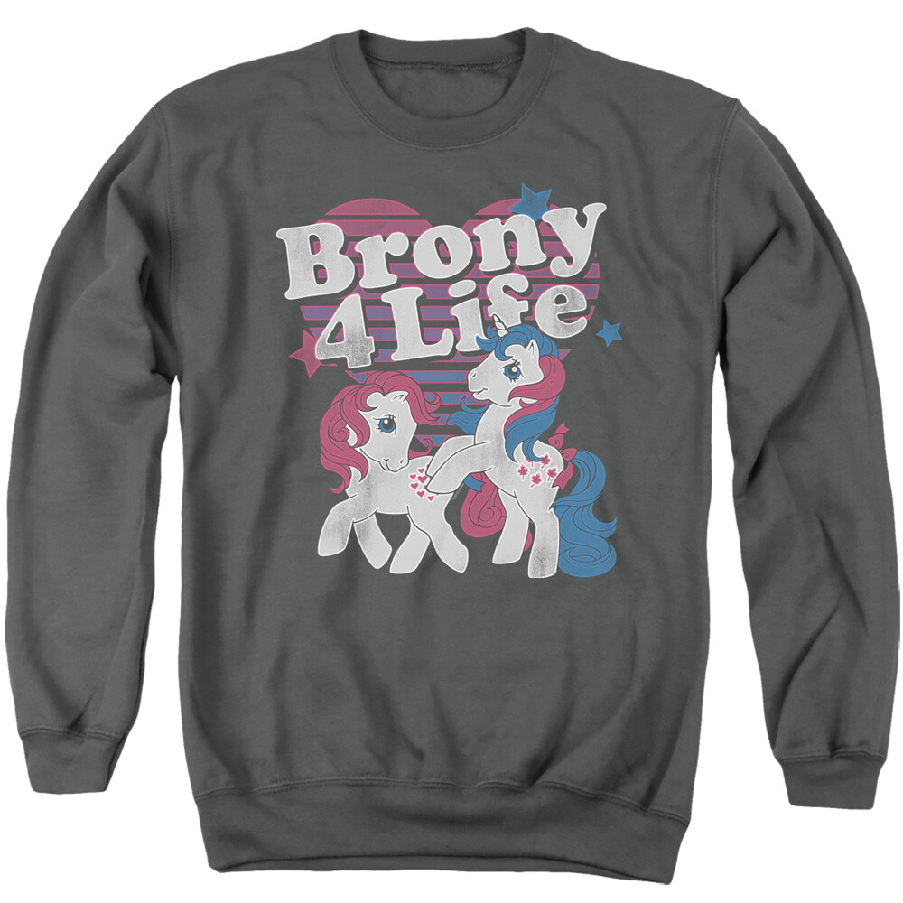 Felpa My Little Pony Brony 4 Life maglione antracite