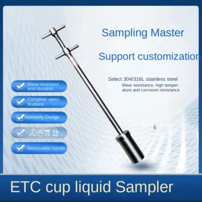 ETC Cup Type Fixed Depth Water Quality Sampler Sampling Tube Cup Liquid Sampler