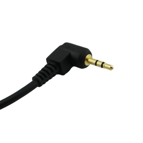 1x 2.5mm Male to Male Right Angle TRS Stereo Adapter Audio Cable Gold Plated - Picture 3 of 6