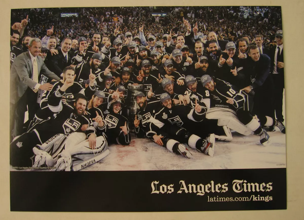 2012 Stanley Cup Championship Poster - Los Angeles Kings 