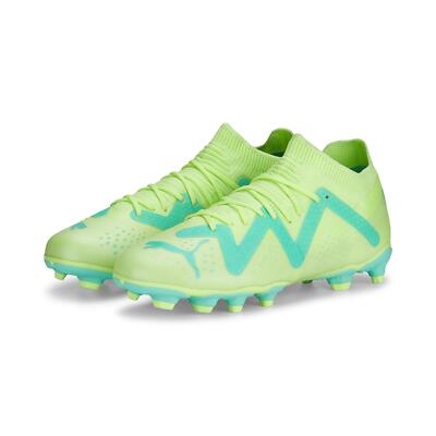 PUMA FUTURE MATCH FG/AG Jr. Fast Yellow-PUMA Black-Electric Peppermint