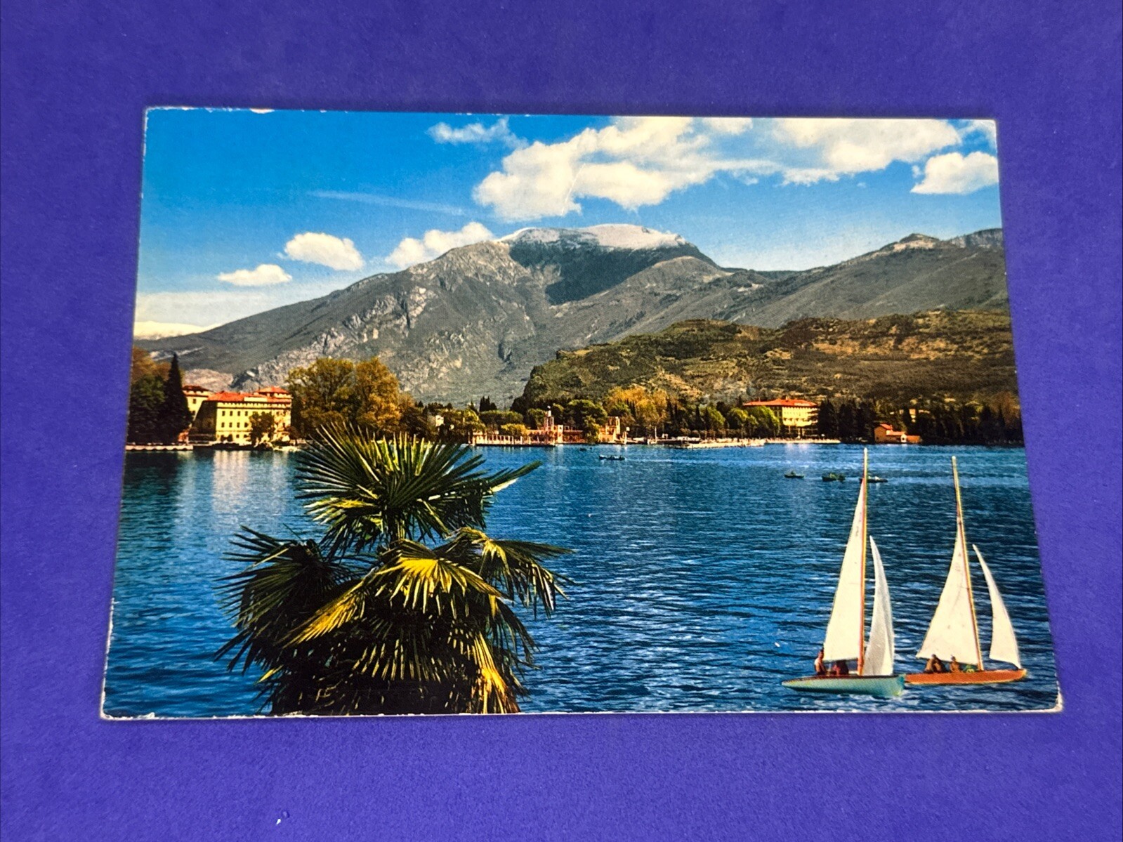 LAGO DI GARDA RIVA MOTIVO Cartolina a Colori - VINTAGE POSTCARD - COLLEZIONE
