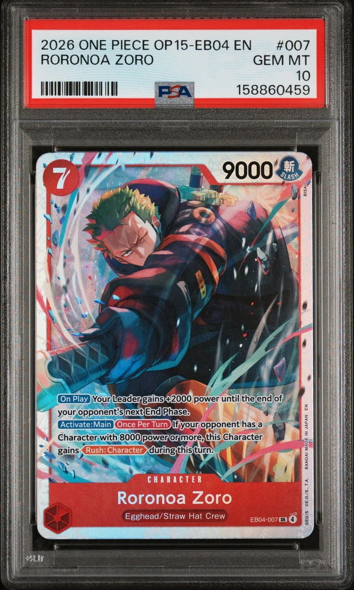 Roronoa Zoro EB04-007 Adventure on Kami's Island for sale | eBay