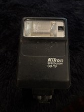 Nikon Speedlight SB-19 Shoe Mount Flash For Nikon Camera Hot Shoe Parts Only