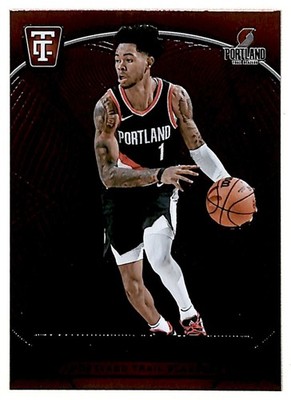 2024-25 Panini Totally Certified Mirror Maroon Anfernee Simons Portland Trail