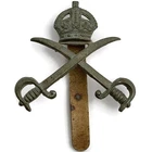 New ListingWW2 Royal Army Physical Training Corps Staff RAPTC Cap Badge - Original WWII
