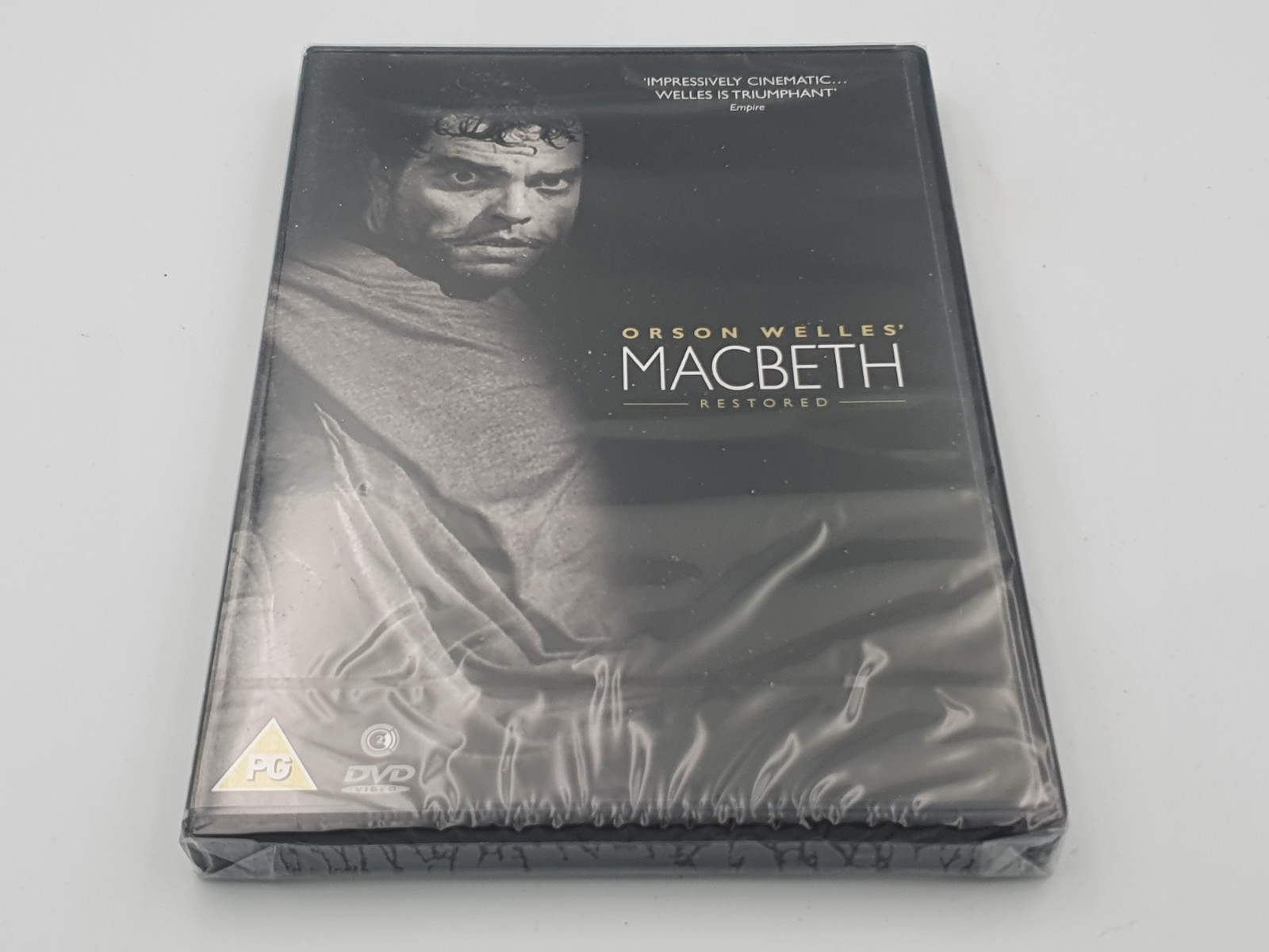 New & Sealed Orson Welles' Macbeth Restroed Dvd Second Sight