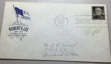 FDC 1955 Robert E Lee General In Chief Confederate Armies