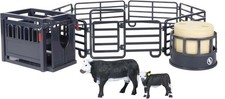 Farm Animal Playset 12 Pieces for Kids 3 Years Old Ranch Toy Figures and