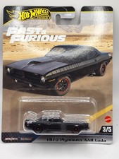 HOT WHEELS 2024 Premium Fast & Furious 1970 Plymouth AAR Cuda #3/5