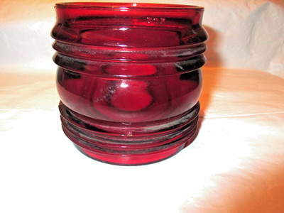 RED~~KOPP RAILROAD LANTERN GLOBE~~3 1/4'' H X 3 1/4'' W