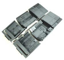 Vintage 1987 GI Joe Defiant Space Shuttle Booster Module Interior Panels Hasbro