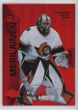 2023-24 Skybox Metal Universe PMG Red 6/100 Leevi Merilainen #183 1ik9