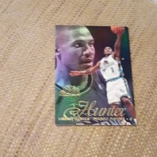 Fleer 1996-97 Flair Showcase Lindsey Hunter Row 2 Detroit Pistons #85