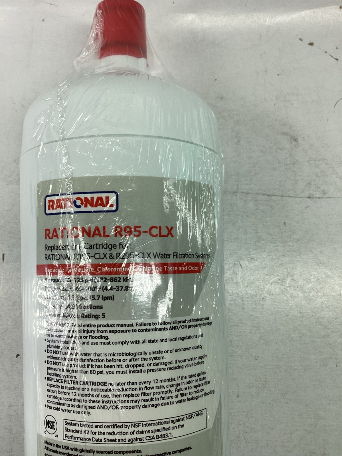 Rational R95-CLX Water Filtration System