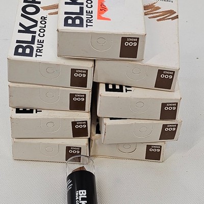 Lot of 9 BLK/OPL True Color Flawless Concealer Stick 600 Bronze 0.12oz 1404