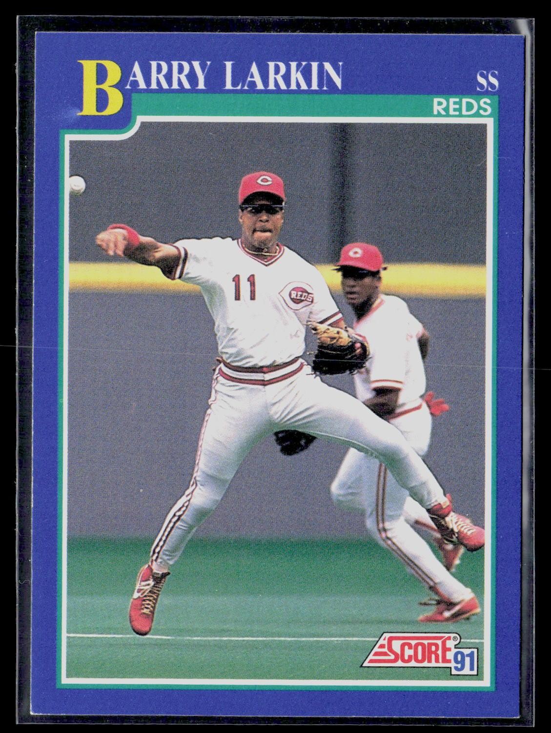 Barry Larkin - 1991 Score Cincinnati Reds