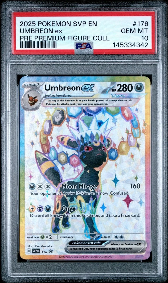 Umbreon 2011 PSA EX プロモカード Pokémon TCG - Umbreon EX Black Star Exclusive Promo Primatic