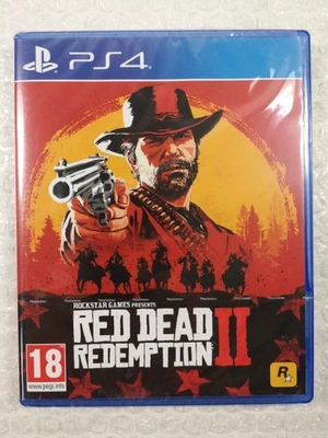 RED DEAD REDEMPTION II PS4 UK NEW (GAME IN ENGLISH/FRANCAIS/DE/ES/IT/PT) - Photo 1/4